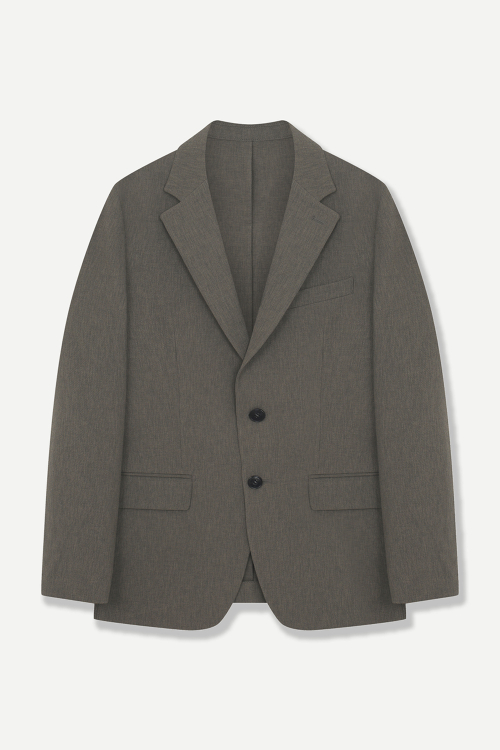 Легкий блейзер Cool Twill Crease BNFMEA252KH Khaki