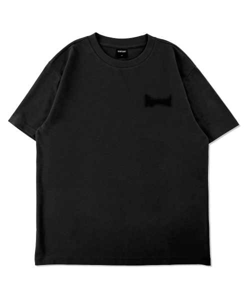 Базовая футболка с маленьким вышитым лого LQ7TU439_DARK GREY