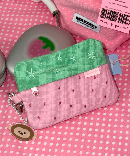 Star Strawberry card wallet