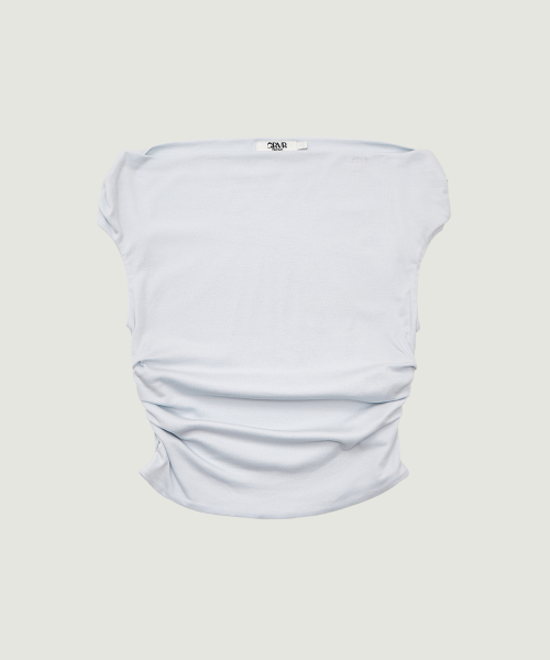 CLOUD OFF-SHOULDER T-SHIRT (LIGHT BLUE)