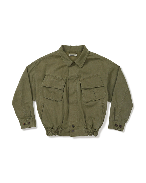 Quiet Trucker Jacket / Olive