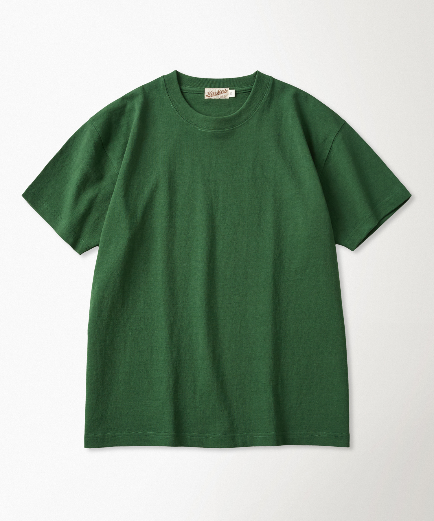 9oz USA Cotton Tubular Tee Green