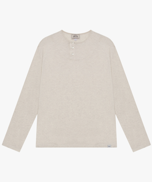 Saros Button Sleeve - Ivory(2)