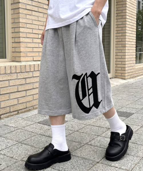 Свободные трикотажные шорты-бермуды Gothic Grey