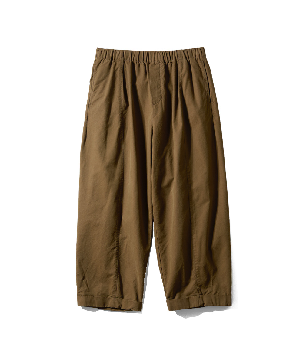Blossom Curved Barrel Pants Pistachio