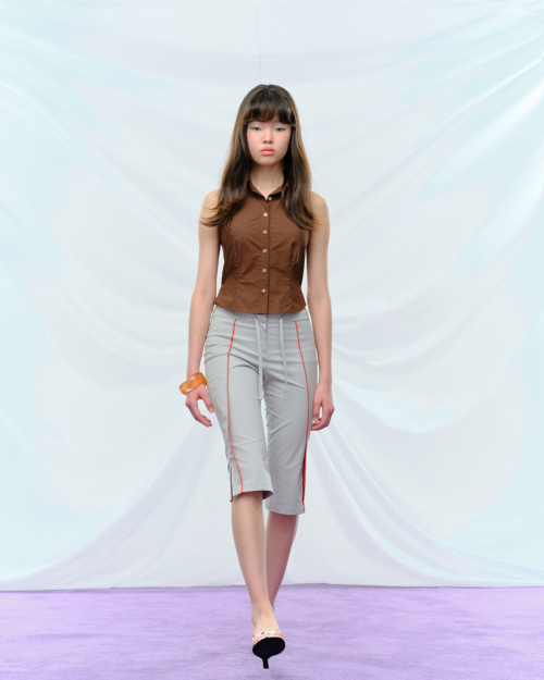 Fontana Capri Pants Light grey