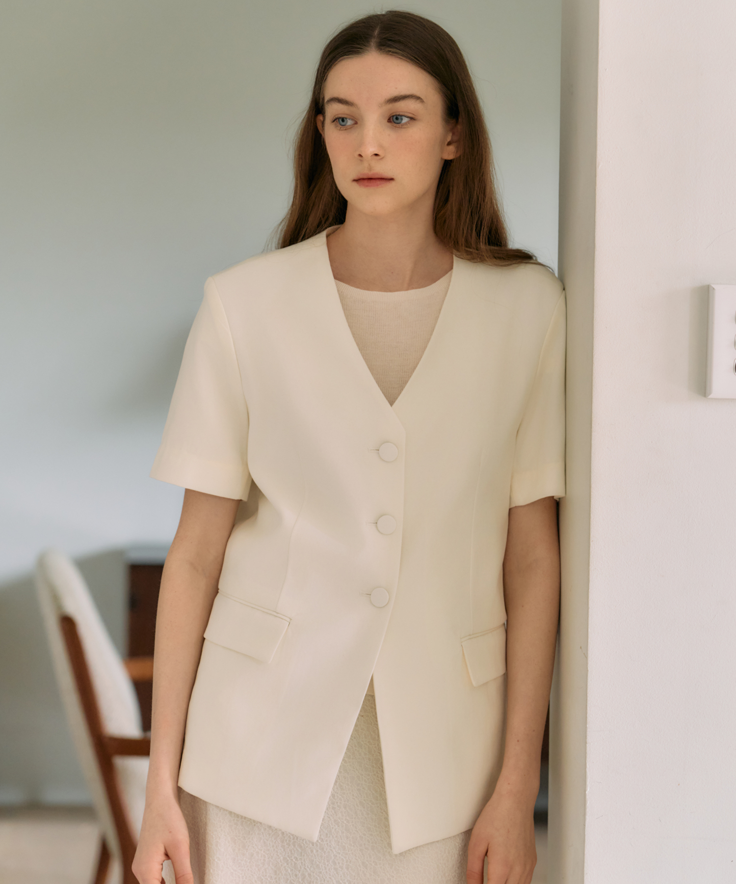 Belin Half Sleeve Jacket_3Color