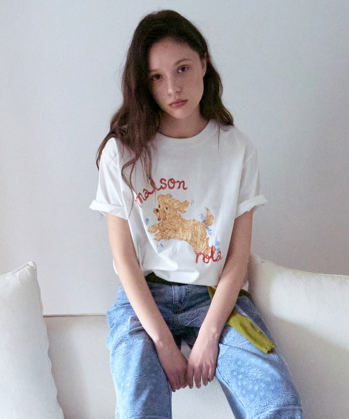ROLA PUPPY FRIENDS T-SHIRT WHITE
