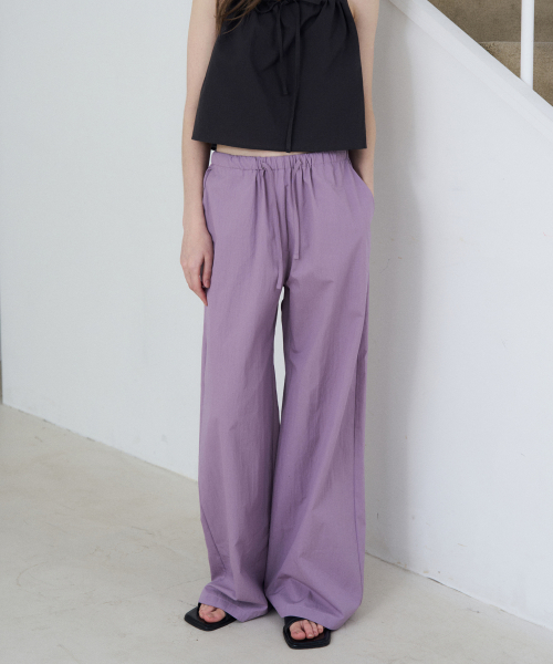 Свободные брюки на резинке Purple