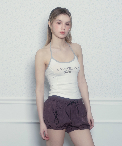 Майка-халтер Jenna - White
