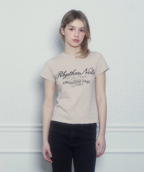 Винтажный слаб-тишёрт — Vintage Pink
