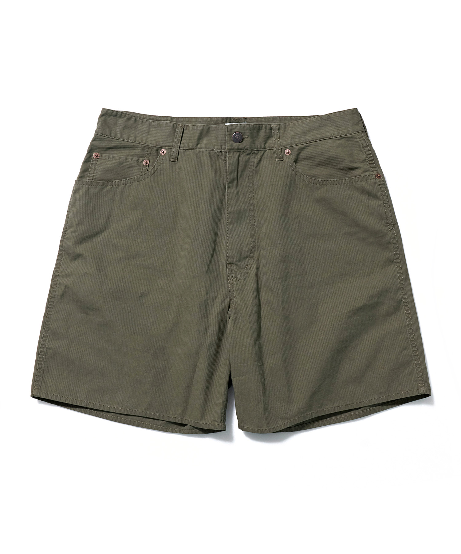 [MOSAWON X ESFAI] 5 POCKET COTTON SHORTS (OLIVE)