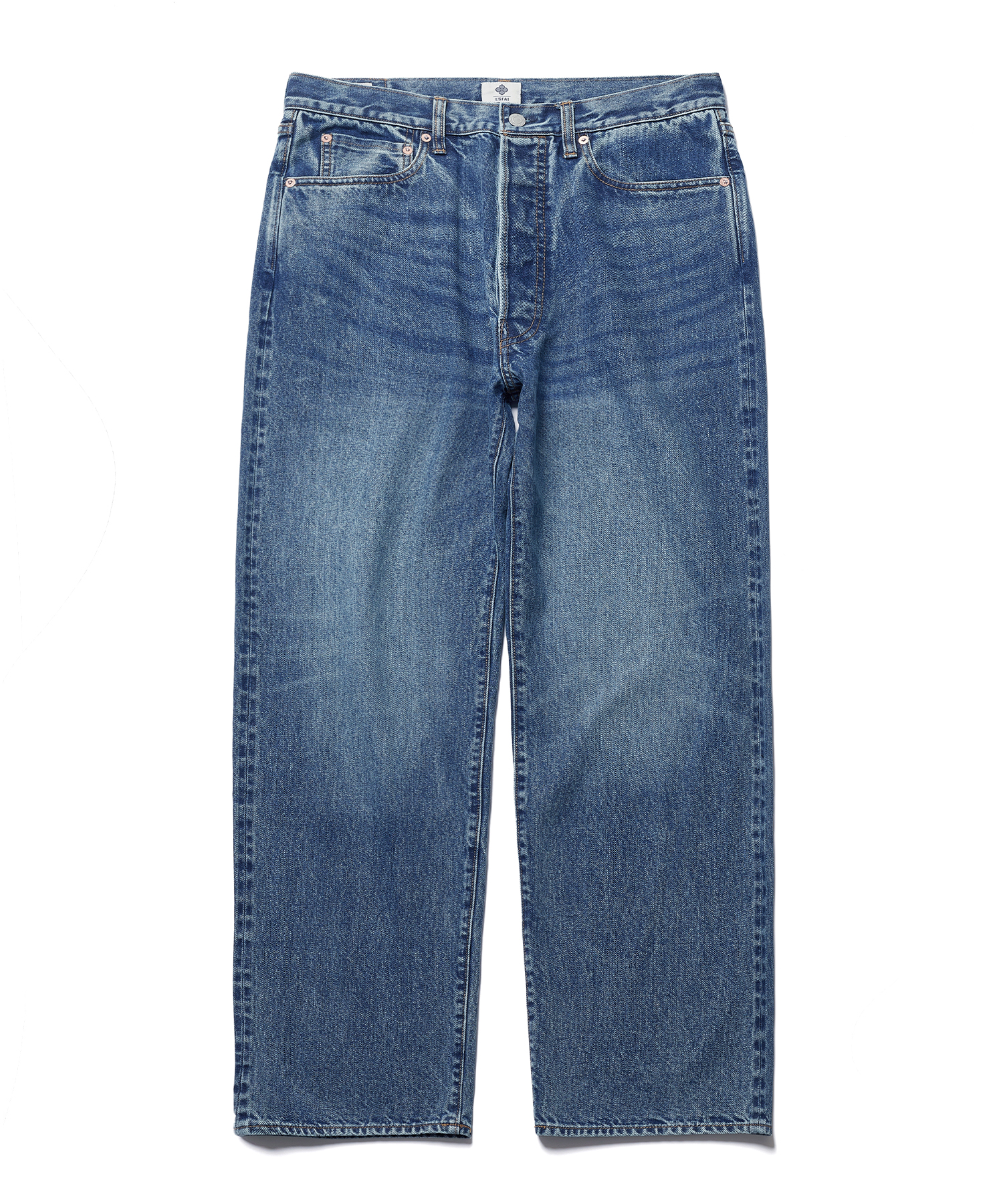 LOT.E01 DENIM PANTS (MID BLUE)
