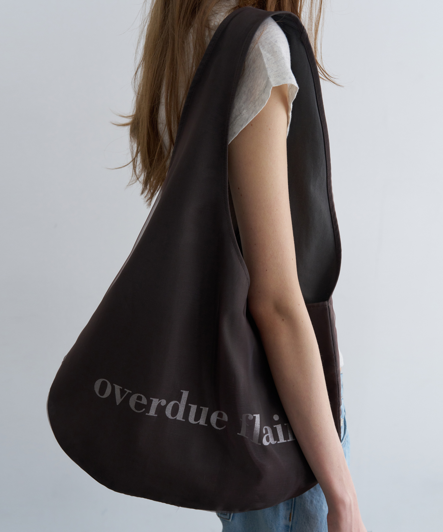ORGANZA LAYERING ECO BAG_CHARCOAL