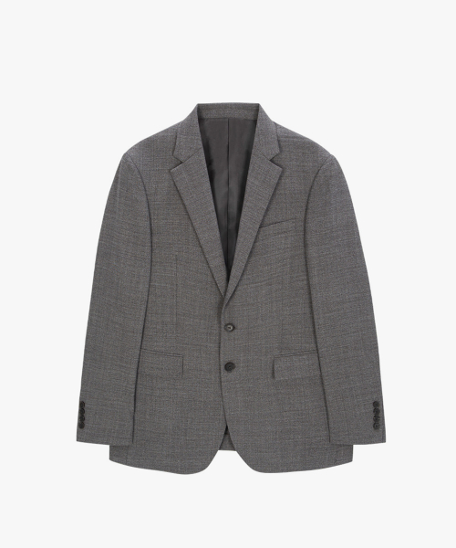 Basic Summer Wool Blazer_Brown
