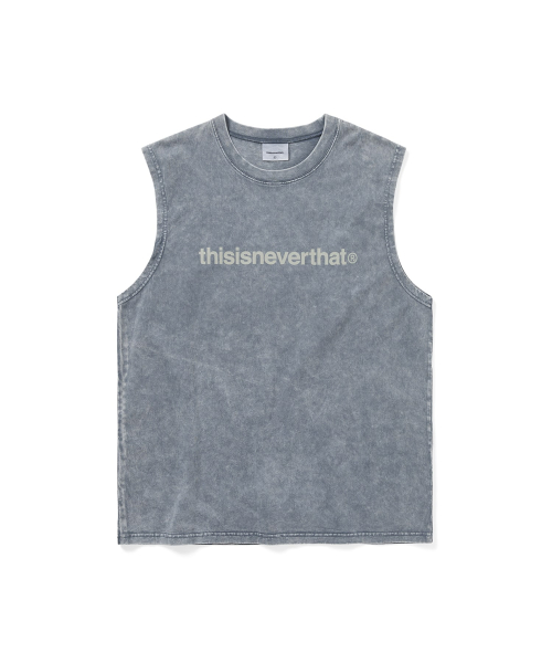 T-Logo Sleeveless Faded Navy