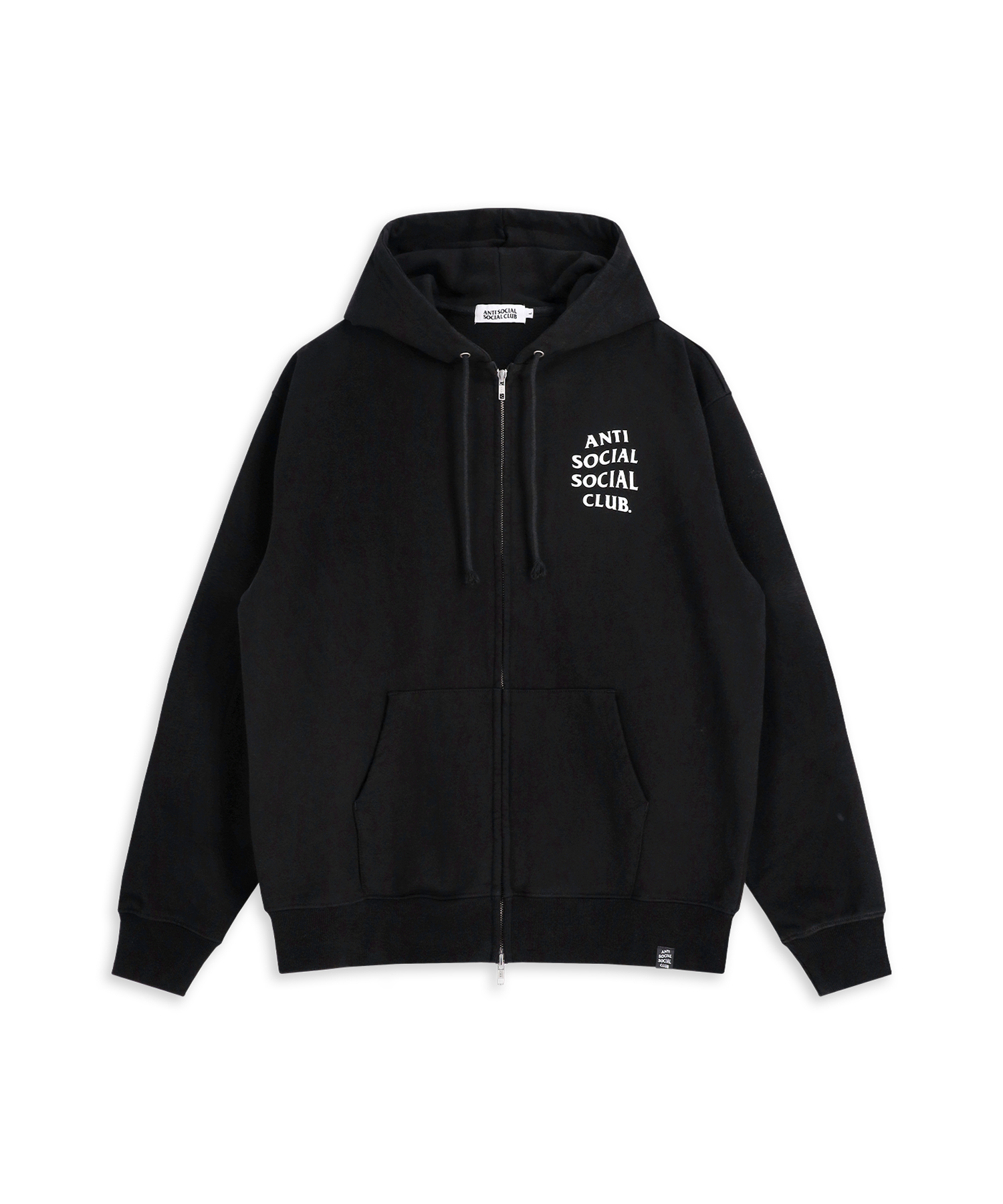 OG LOGO HOOD ZIP BLACK