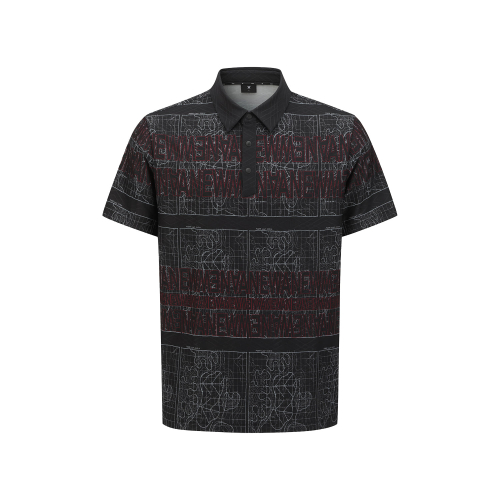 men logo graphic t-shirt_bk