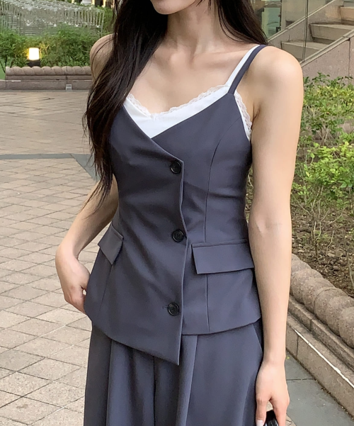 넬프 사선 뷔스티에