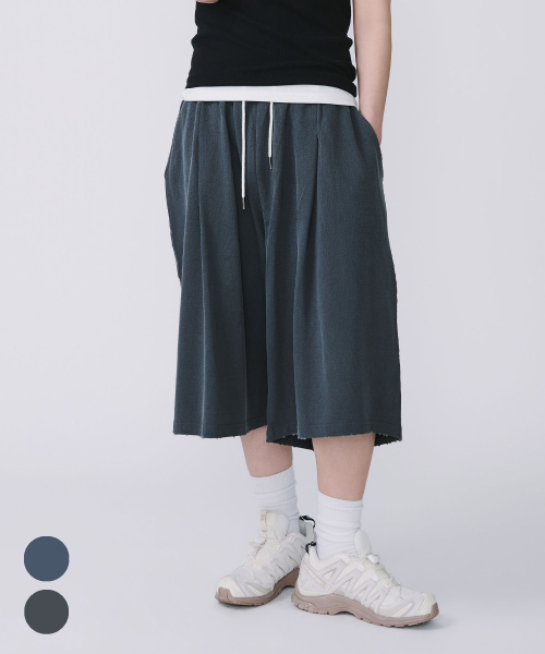 Бермуды с винтажным пигментным окрашиванием (2 Colors)