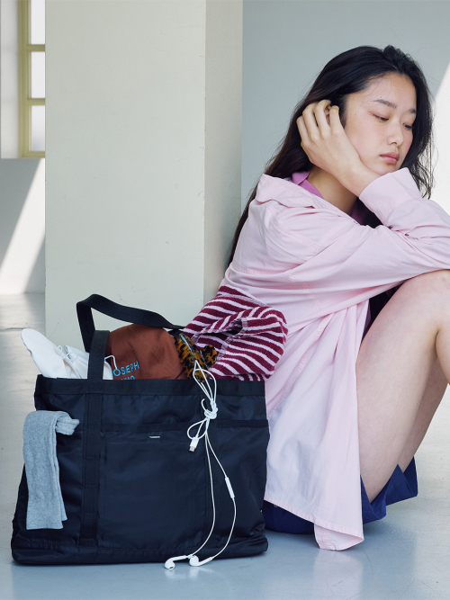 MUSINSA公式 | JOSEPH&STACEY Stacey Daytrip Light Shopper XM Black