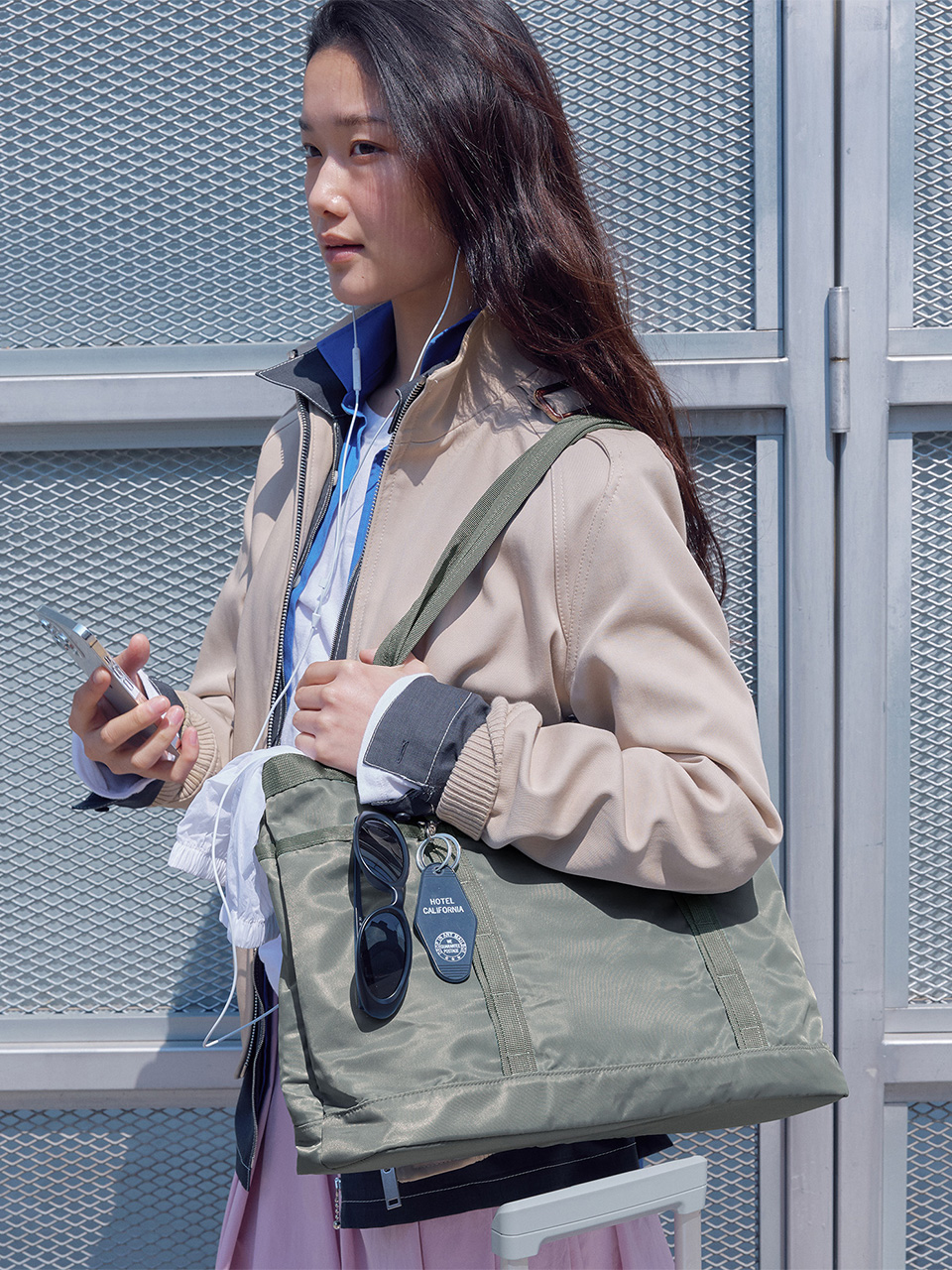 stacey daytrip легкий shopper xm grey