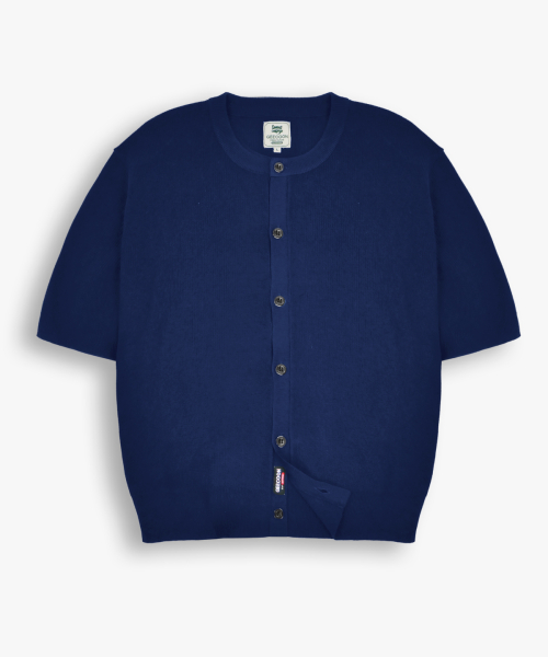 Круглый полукардиган из вискозы GEE265-106 Navy
