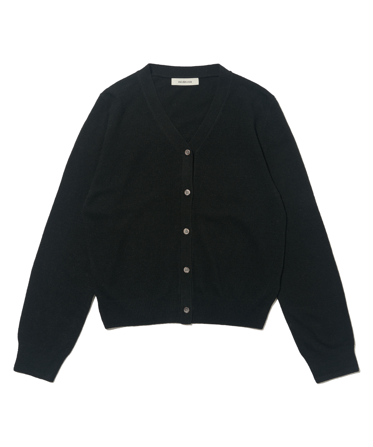 легкий racoon y-neck cardigan (black)