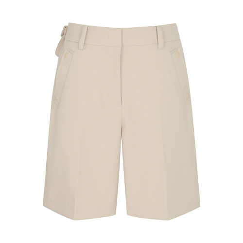 Классические прямые шорты BEIGE (WOMAN)