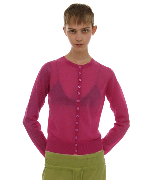 PWC шир двустороннее кардиган_Fuchsia Pink