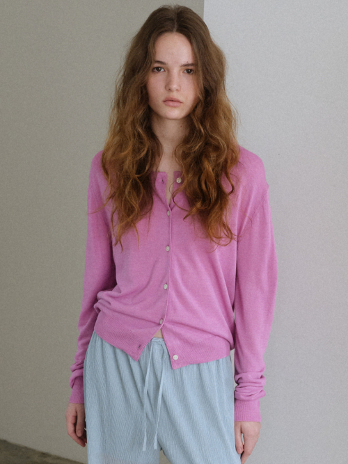 Bassi cardigan (orchid)