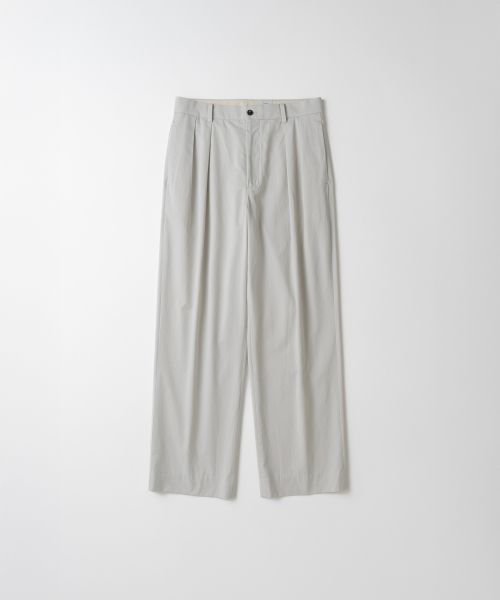 Vintage cotton trousers (moon grey)