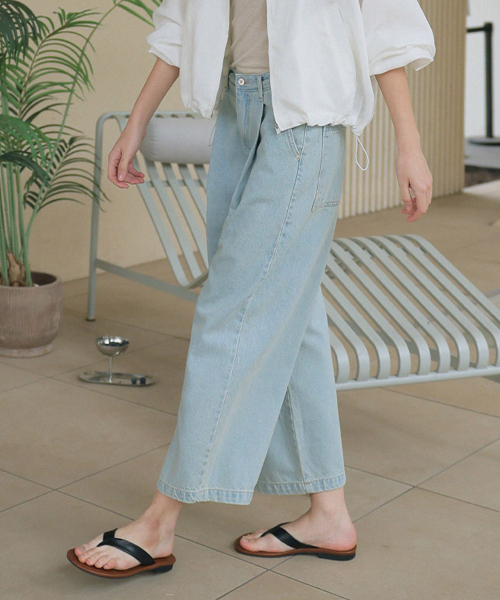 Свободные брюки 401-R_light blue