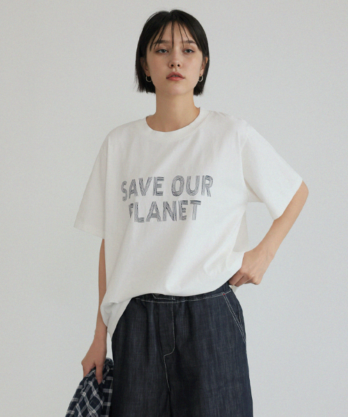 Футболка Planet Typo Easy с коротким рукавом