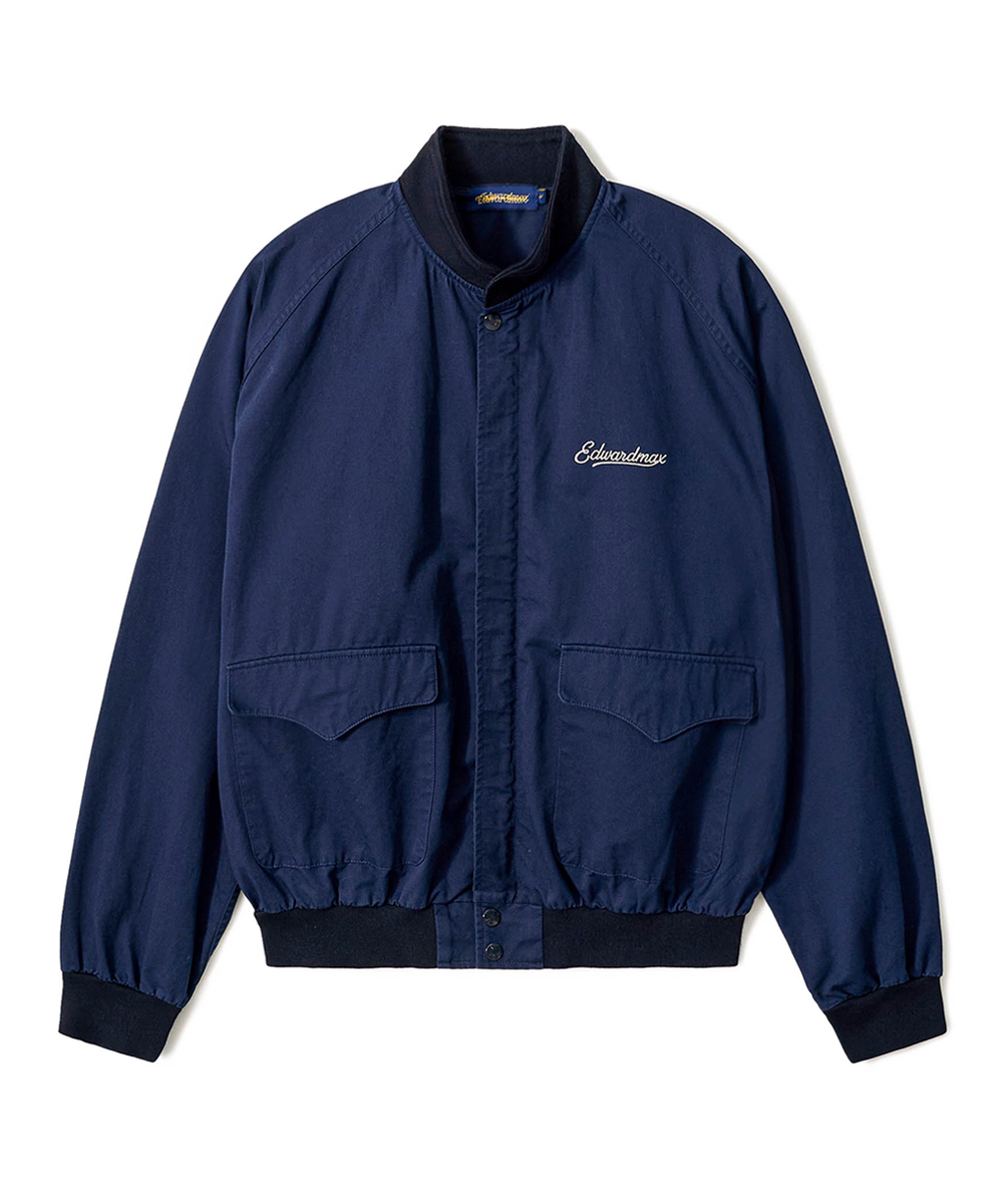 [edward max] raglan jumper (navy)