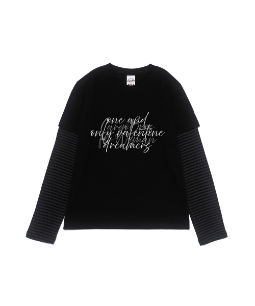 Многослойный лонгслив One & Only (Black/Charcoal)