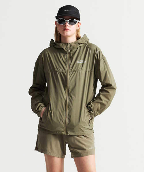 Комплект: ветровка Airglide Packable + шорты 5" W Khaki