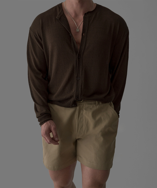Укороченный кардиган Flex Low Cut [Brown]