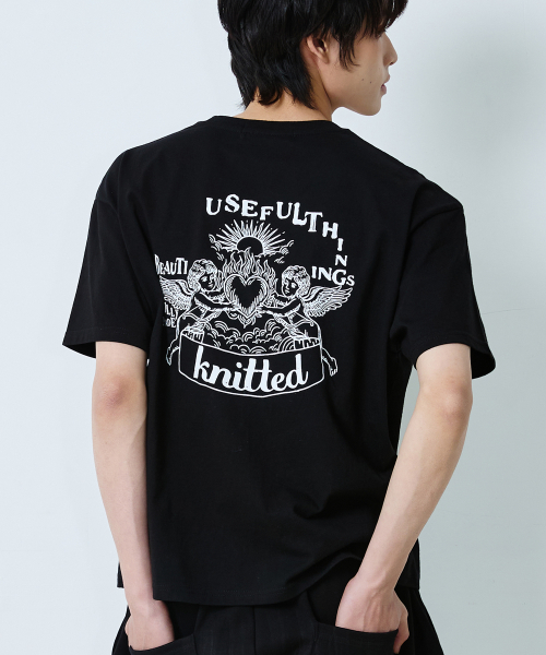 Heavenly Burning Heart футболка BLACK