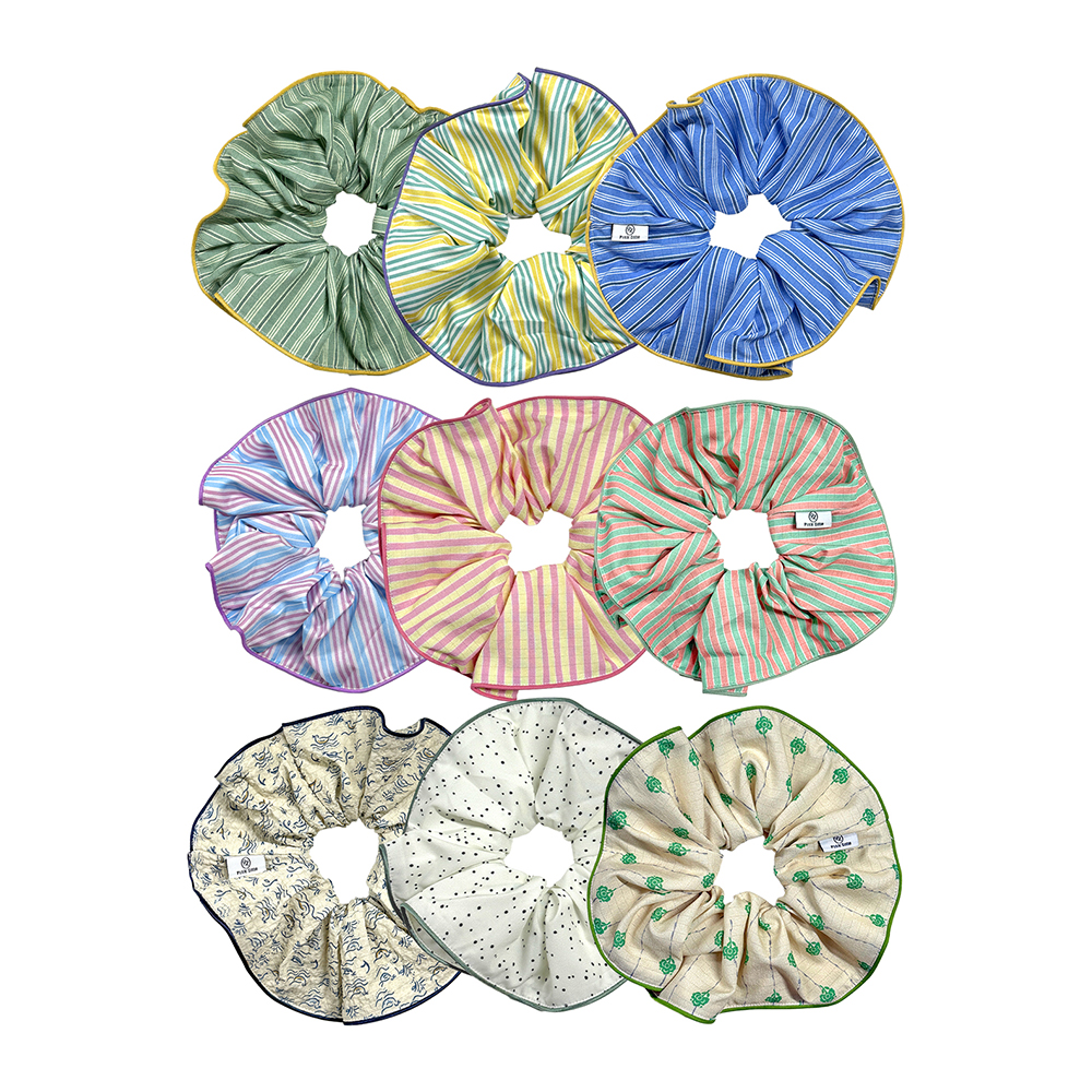 Мягкий резинки для волос большие scrunchie 9 видов