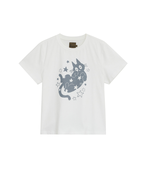 DEFG x STAR DUST CAT футболка [2 COLOR]