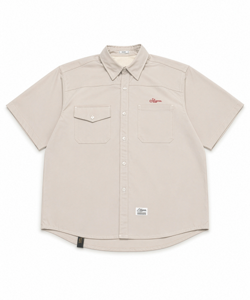 COOLMAX SHORT SLEEVES SHIRTS BEIGE