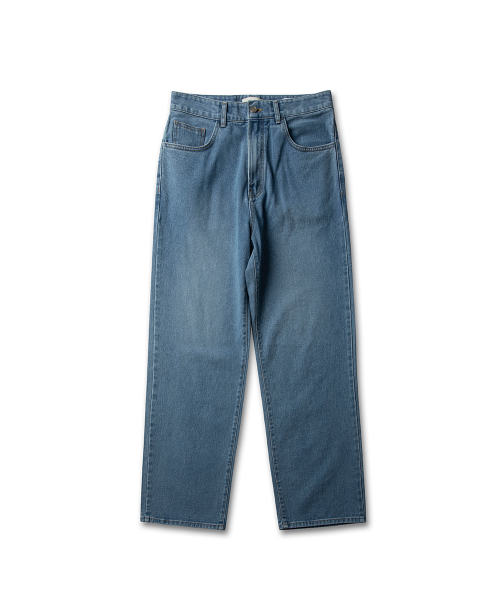 Прямые джинсы свободного кроя (Light Blue)