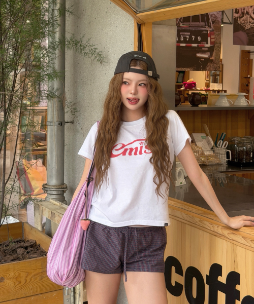 (W) HALO LOGO T-SHIRT-WHITE
