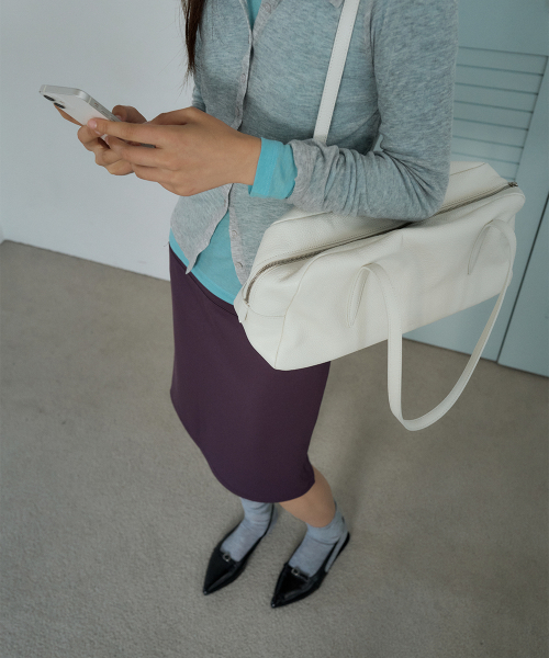 플로르 윌로 플루트백 Willo Flute Bag Ivory