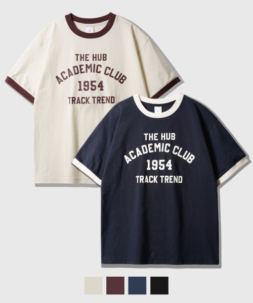 [2PACK] Post Lettering Short Sleeve JIST2706