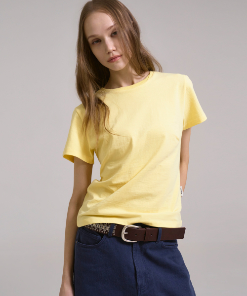 Футболка с вытачками Yellow