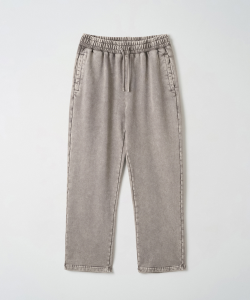 JN093 Aged Sweat Pants - ASH BEIGE