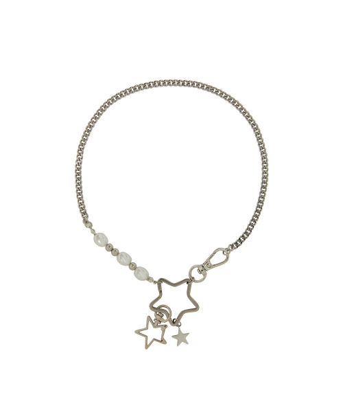 Star Chain Beads Necklace