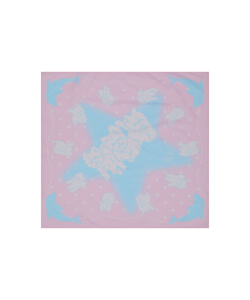 Star Dolphin Bandana PINK
